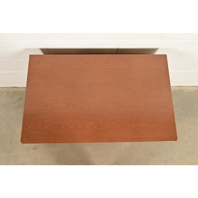 Ethan Allen American Colonial Solid Maple Media Cabinet or Bedside Chest For Sale - Image 9 of 13