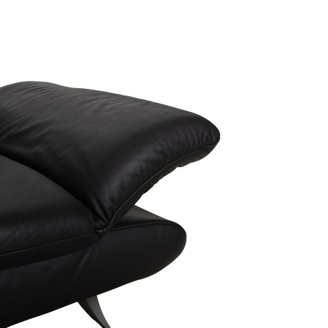 Rossini 2-Seater Sofa in Black Leather from Koinor For Sale - Image 6 of 15