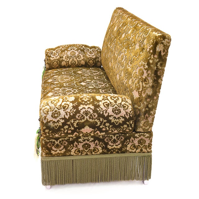 Brown Mid-Century Alsatian Sofa, 1950s For Sale - Image 8 of 16