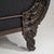 19th Century France Deep Ebony Black Carved Daybed With Upholstered Bolsters For Sale - Image 9 of 11