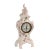 French Baroque Style Countertop Clock in Porcelain, 1800s For Sale - Image 13 of 13