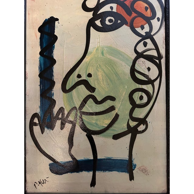 Abstract Original Painting by Peter Keil For Sale - Image 3 of 4
