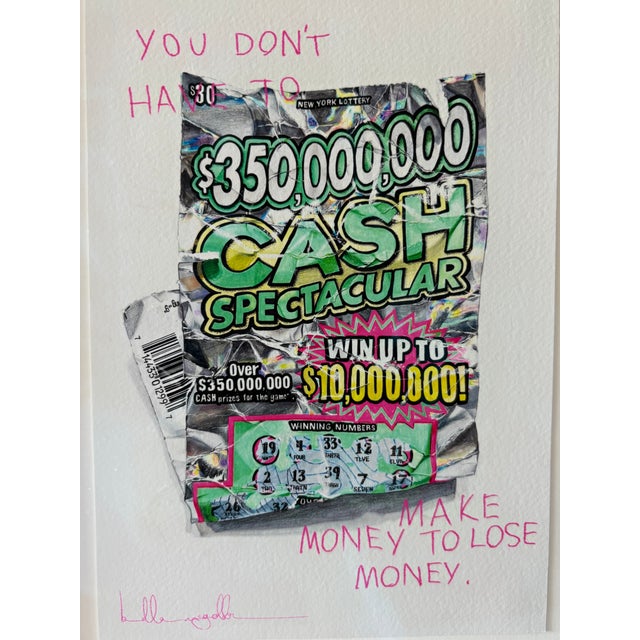 2020s Pair Bella McGoldrick Original Prints With Hand Painting, in Custom Frames For Sale - Image 5 of 6