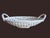 Trompe Loleil Ceramic Woven Basket Tray With Handles For Sale - Image 9 of 16