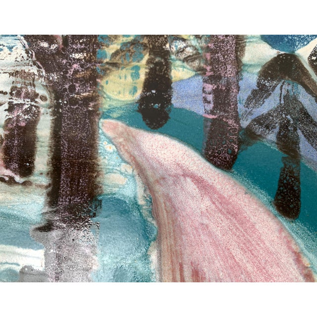 Vintage German Handpainted Wall Plate, 1970s For Sale - Image 11 of 17