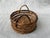 Small Vintage Woven Wicker Basket For Sale - Image 12 of 15