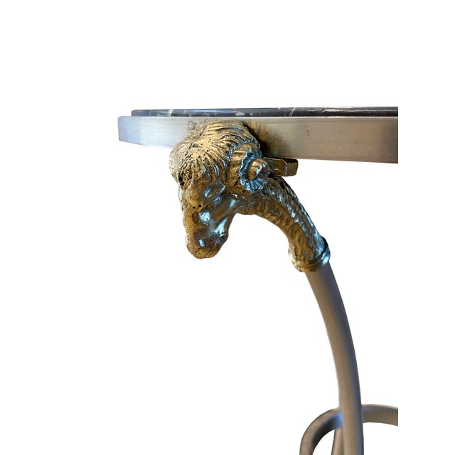 Maison Jansen Style Marble Table For Sale In Phoenix - Image 6 of 9