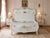 1950s Italian Venetian White Beech Bedframe - 4 Pc For Sale - Image 6 of 12