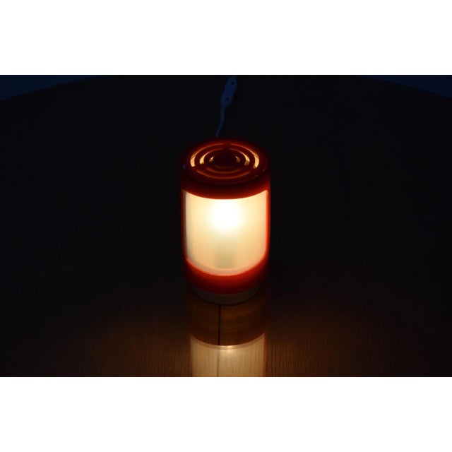 Plastic Mid-Century Plastic Table Lamp, 1970s For Sale - Image 7 of 10