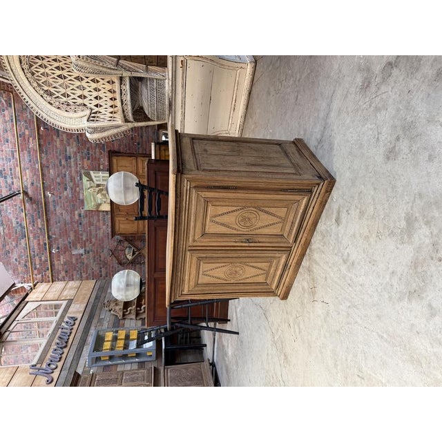 19th Century Solid Oak Sideboard For Sale - Image 5 of 10