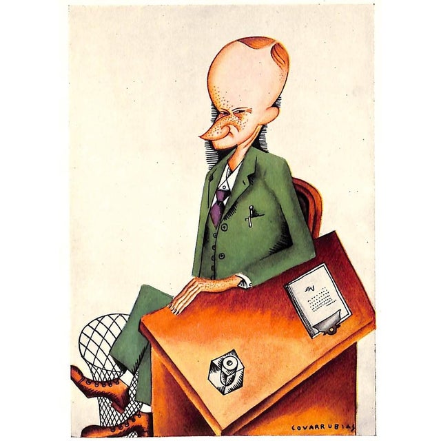 "The Prince of Wales: And Other Famous Americans" 1925 Covarrubias, Miguel For Sale - Image 4 of 11