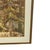 1970s Louise "Lou" Wilson "Forest Deep" Framed Batik Acrylic Forest Artwork. For Sale - Image 9 of 10
