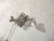 Antique scissor lamp by hala. It's got great weathered patina. This light is an original vintage item, meaning there are...