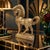 Jaru California Ceramic Greek Revival Roman Stallion Horse Sculpture Circa 1970s For Sale - Image 9 of 11
