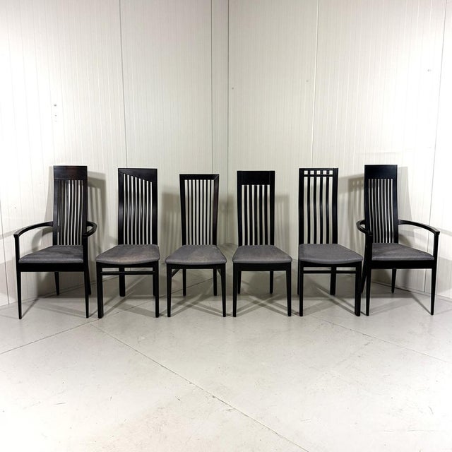 Chairs by Bandelow for Tonon, 1980s, Set of 6 For Sale - Image 16 of 18
