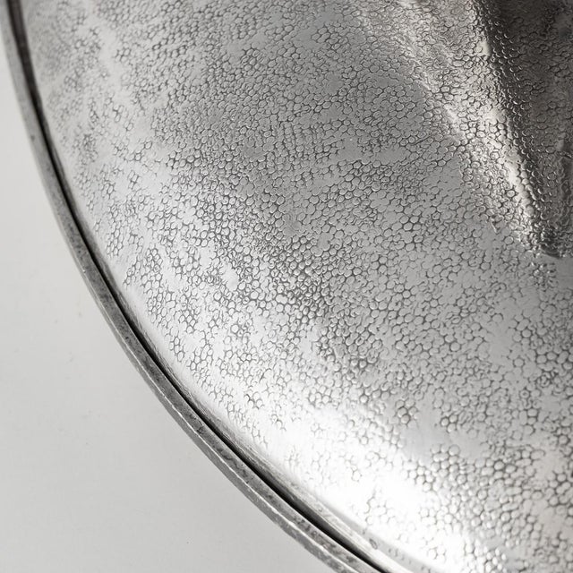 Vintage Italian Silver Plated Serving Platter by Franco Lapini, 1970 For Sale - Image 11 of 16