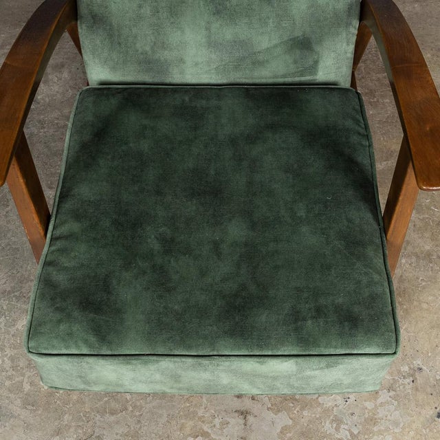 Set of Mid-Century Antimott Recliner and Footstool from Knoll Inc. / Knoll International, 1960s For Sale - Image 17 of 18