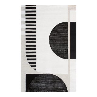Pasargad Home Edgy Ivory Area Rug, 7' 9'' X 9' 9'' For Sale