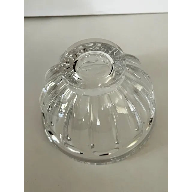 Gustavian (Swedish) Vintage Gunnar Cyren for Orrefors Crystal Bowl, Signed For Sale - Image 3 of 7