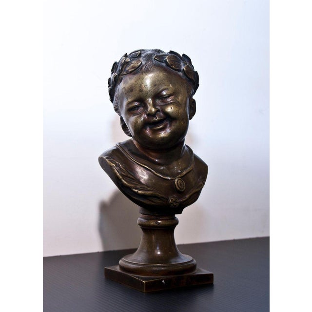 19th Century Young Emperor Bust For Sale - Image 3 of 6