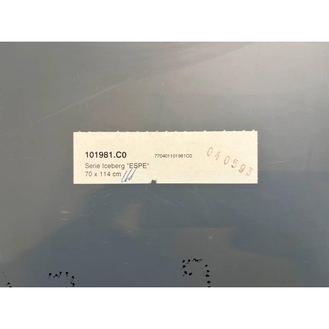 Vintage Iceberg Espe Wall Mirror, 1980s For Sale - Image 7 of 8