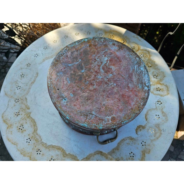 Antique Copper Cauldron, 1890s For Sale - Image 5 of 6