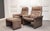Lounge Chairs with Ottoman from de Sede, Switzerland, 1960s, Set of 3 For Sale - Image 9 of 16