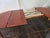 Mid- Century Danish Modern Teak Dining Table Round Opens Oval 105 Inches With 3 Leaves For Sale - Image 15 of 18