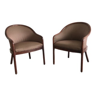 Mid Century Modern Ward Bennett Chairs for Brickel Associates- a Pair For Sale