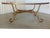 Metal Late 20th Century Hollywood Regency Gilt Wrought Iron Glass Top Oval Cocktail Table For Sale - Image 7 of 16
