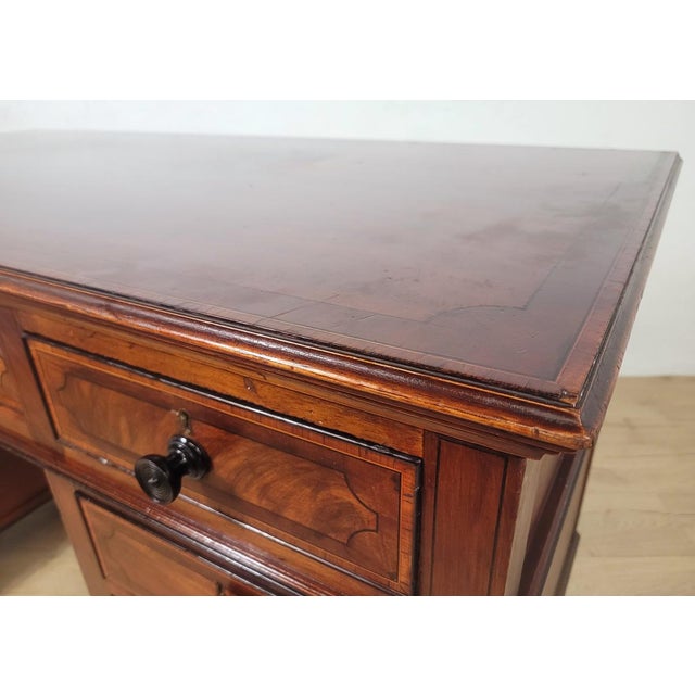 Antique Victorian Writing Desk from Maple & Co, 1890 For Sale - Image 9 of 18