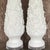 Vintage Coastal Monumental Plaster Floral Table Lamps - a Pair For Sale - Image 12 of 12