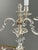 Silver 20th Century Louis XV Silver-Plated Metal Candelabra, Set of 2 For Sale - Image 8 of 12
