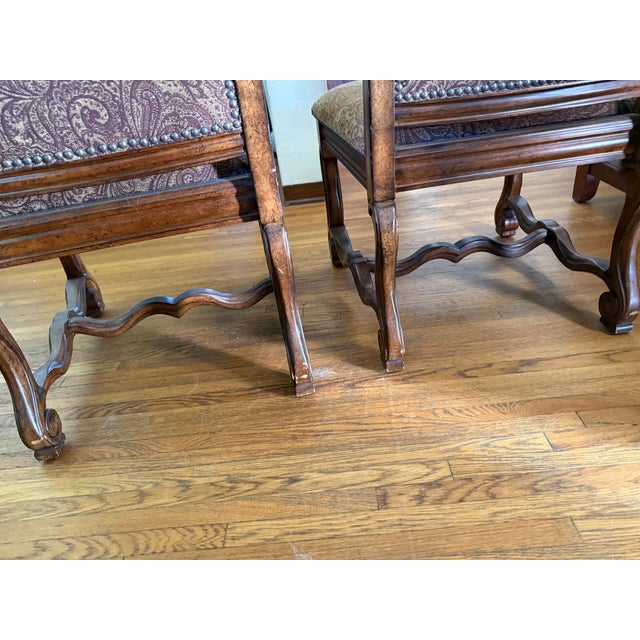 1960s Spanish Revival Wooden Chairs (Set of 2) For Sale In Los Angeles - Image 6 of 12