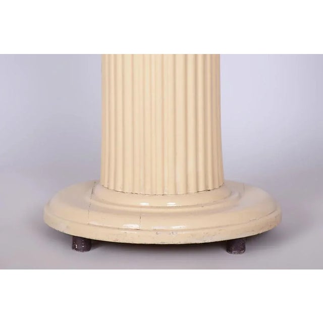 Art Nouveau Beech Round Table by Hans Reinstein, Austria, 1910s For Sale - Image 6 of 8