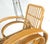 Paul Frankl New Upholstery Paul Frankl Rattan Living Room Tank Chair Set MINT! For Sale - Image 4 of 17