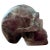 Figurative Late 20th Century Carved Amethyst Skull For Sale - Image 3 of 11
