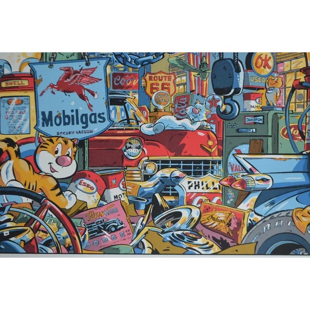 Contemporary Stéphan Colman, Billy the Cat, 1998, Silkscreen For Sale - Image 3 of 15