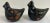 Mexican Vintage Mexican Blackware Pottery Birds - a Pair For Sale - Image 3 of 8