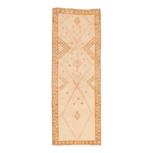 Late 20th Century Vintage Turkish Oushak Rug - 02'07 X 06'10