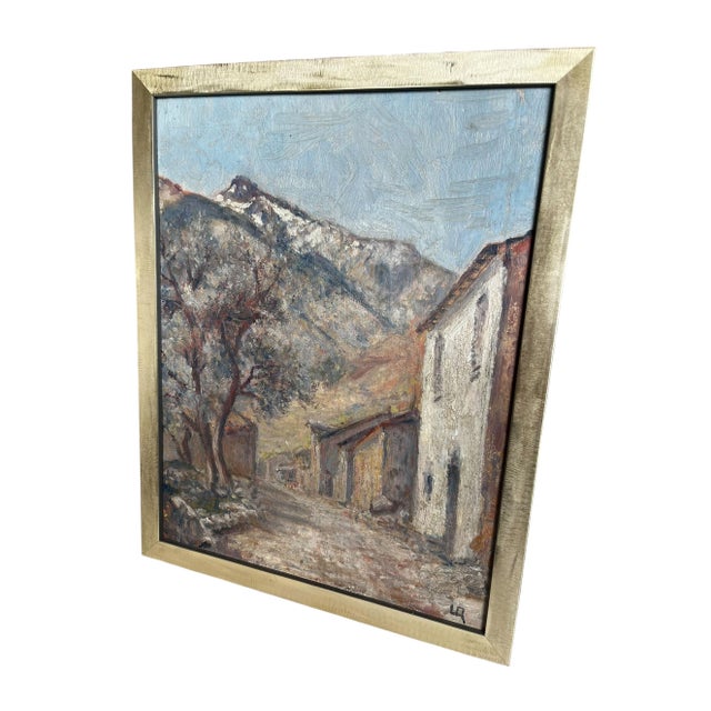 Impressionist Late 19th Century Impressionist Oil Painting For Sale - Image 3 of 4