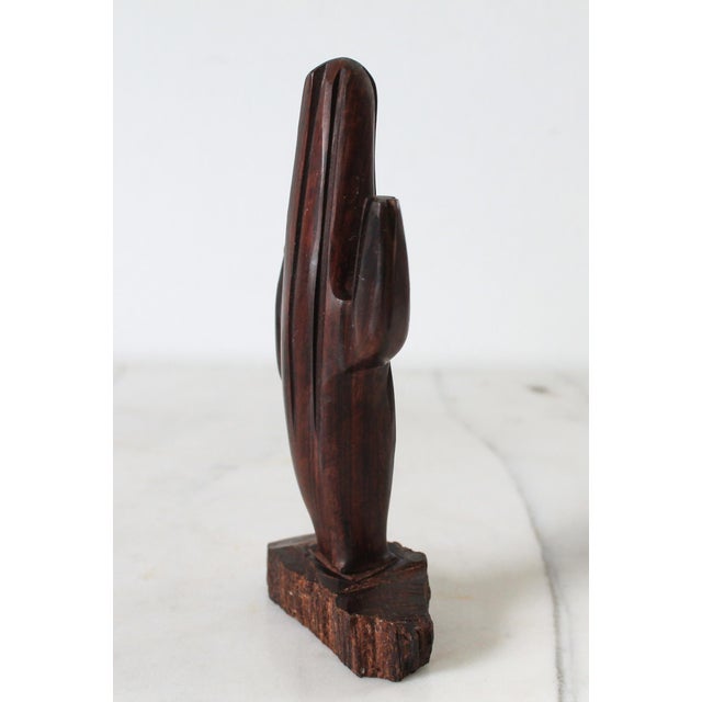 Wood Vintage Ironwood Cactus Sculpture For Sale - Image 7 of 9