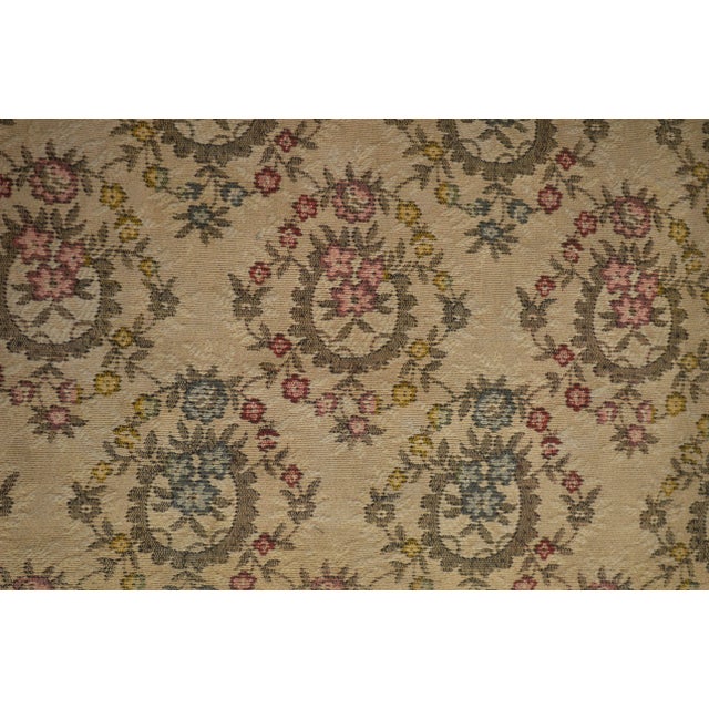 Metal Antique Rococo Style Iron Leg Vanity Bench For Sale - Image 7 of 13