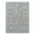 Theseus Hand-Tufted Maze Rug, Sky Blue, 4x6 For Sale