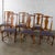 Late 20th Century Georgian Style Baker Dining Chairs W/Solid Splat & Turned Front Legs Set of 6 For Sale - Image 11 of 18