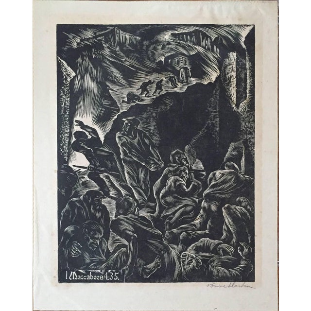 Albert Abramovitz, Macaques 4.35., Circa 1940s For Sale