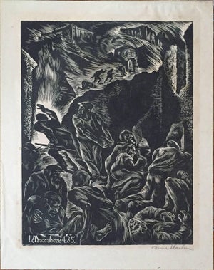 Albert Abramovitz, Macaques 4.35., Circa 1940s