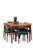 Dining Chairs Model 418 in Teak and Green Wool Upholstery by Arne Vodder for Sibast, 1960s, Set of 4 For Sale - Image 15 of 18