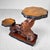 1920s Japanese Burl Wood Plant Stand, 1920s For Sale - Image 5 of 16