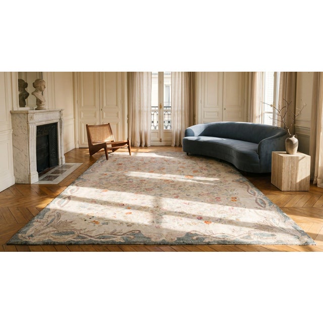 Antique American Hooked Rug 8' 2" x 13' 0" For Sale In New York - Image 6 of 7
